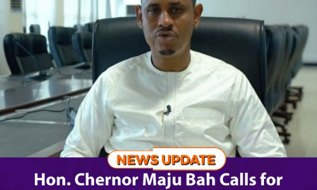 Hon. Chernor Maju Bah Calls for Fairness, Restraint, and Respect for Democratic Space