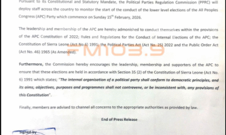 PPRC to Monitor APC Lower-Level Elections Nationwide