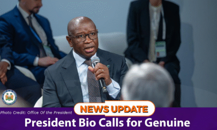 President Bio Calls for Genuine Engagement on Sahel, Urges Focus Beyond Geopolitical Distractions   