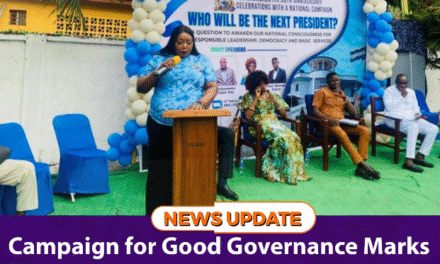 Campaign for Good Governance Marks 30 Years with Bold Call for Accountable Leadership