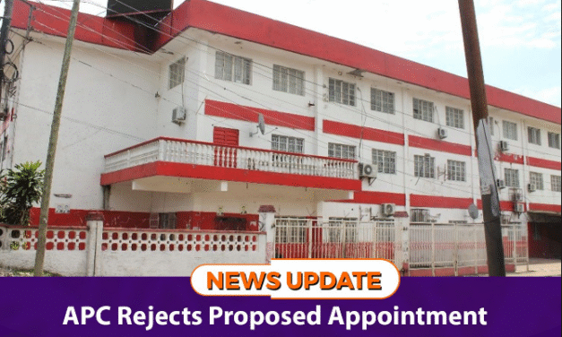 APC Rejects Proposed Appointment of Edmond Sylvester Alpha as Chief Electoral Commissioner