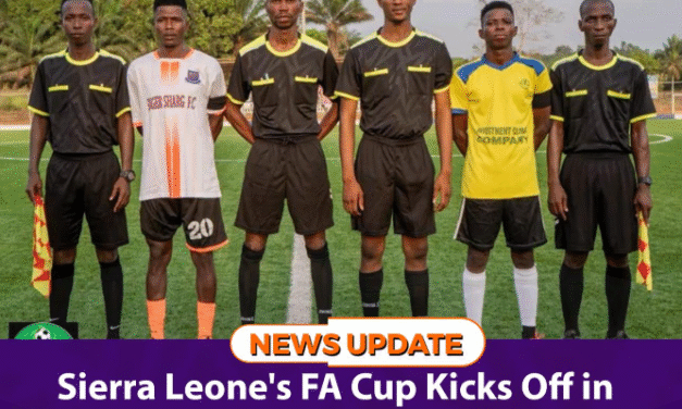 Sierra Leone’s FA Cup Kicks Off in Port Loko with Sugar Sharge’s Dominant Win