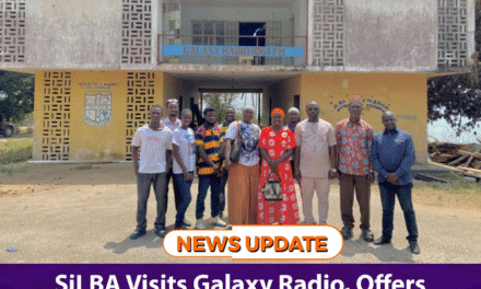 SiLBA Visits Galaxy Radio, Offers Support After Devastating Blaze