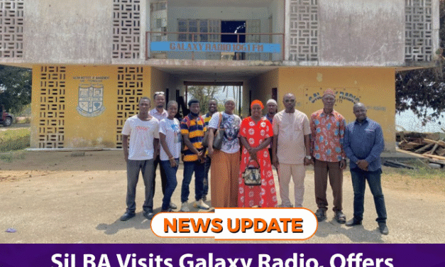 SiLBA Visits Galaxy Radio, Offers Support After Devastating Blaze