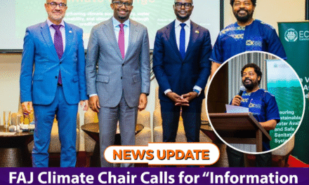 FAJ Climate Chair Calls for “Information Justice” at AU Summit, Outlines Continental Action Plan