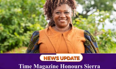 Time Magazine Honours Sierra Leonean Midwife Isata Dumbuya as Woman of the Year