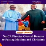 NatCA Director General Donates to Fasting Muslims and Christians