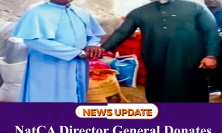 NatCA Director General Donates to Fasting Muslims and Christians