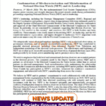 Civil Society Groups Defend National Election Watch Against Parliamentary Criticism