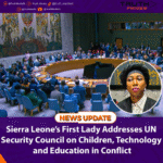 Sierra Leone’s First Lady Addresses UN Security Council on Children, Technology and Education in Conflict