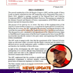 APC Restates Boycott, Citing Electoral Integrity Concerns