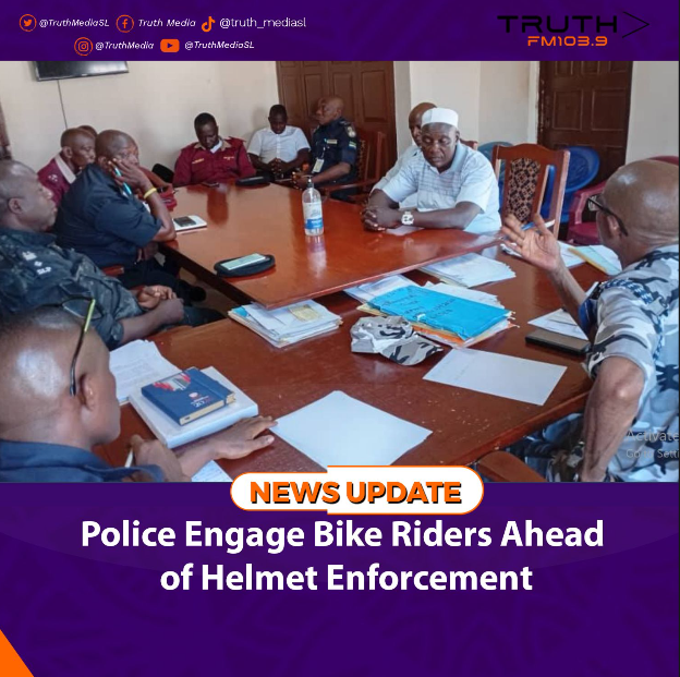 Police Engage Bike Riders Ahead of Helmet Enforcement