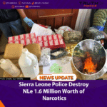 Sierra Leone Police Destroy NLe 1.6 Million Worth of Narcotics