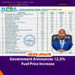 Government Announces 12.3% Fuel Price Increase