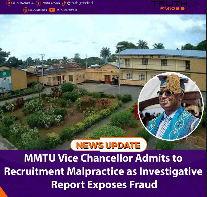 MMTU Vice Chancellor Admits to Recruitment Malpractice as Investigative Report Exposes Fraud