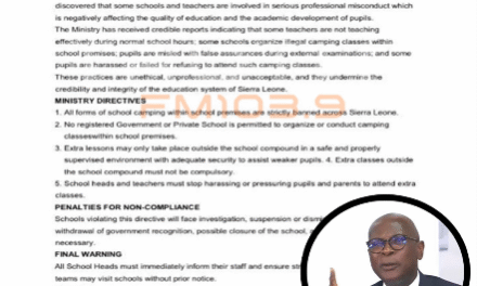 Government Bans School Camping Amid Rising Concerns Over Misconduct