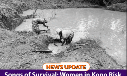 Songs of Survival: Women in Kono Risk Their Lives as They Work in Abandoned Mining Pits