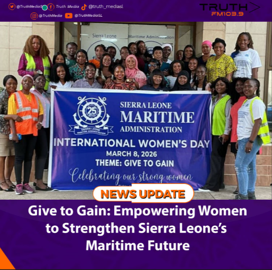 Give to Gain: Empowering Women to Strengthen Sierra Leone’s Maritime Future
