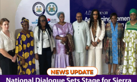 National Dialogue Sets Stage for Sierra Leone’s First National Women’s Conference