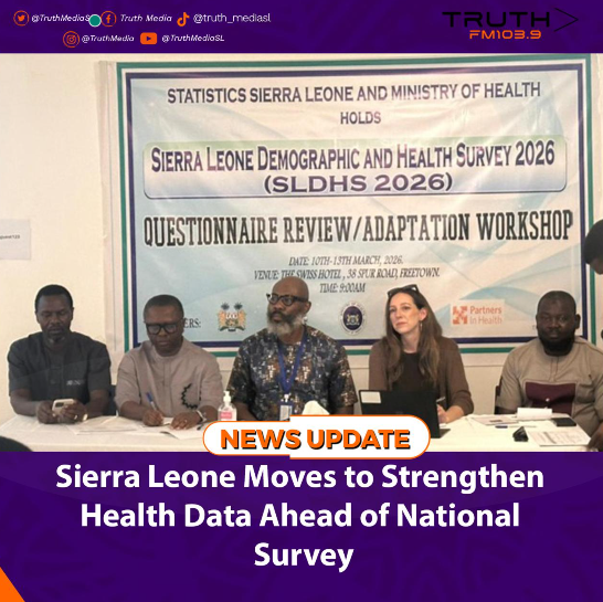 Sierra Leone Moves to Strengthen Health Data Ahead of National Survey