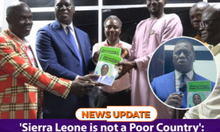 ‘Sierra Leone is not a Poor Country’: Former Chief Minister Launches his 13th Academic and Policy-Focused Book