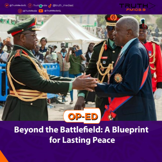 Beyond the Battlefield: A Blueprint for Lasting Peace