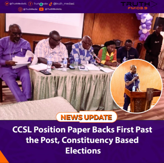CCSL Position Paper Backs First‑Past‑the‑Post, Constituency‑Based Elections
