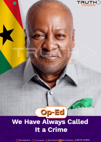 We Have Always Called It a Crime