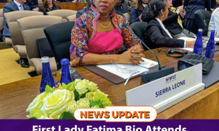 First Lady Fatima Bio Attends Global Summit in Washington