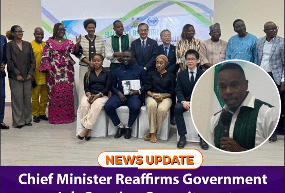 Chief Minister Reaffirms Government Job Creation Commitment