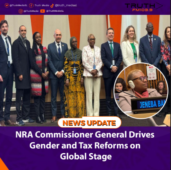 NRA Commissioner General Drives Gender and Tax Reforms on Global Stage