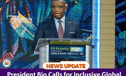 President Bio Calls for Inclusive Global Growth at FII Priority Summit