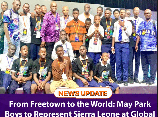 From Freetown to the World: May Park Boys to Represent Sierra Leone at Global AI Robotics Championships