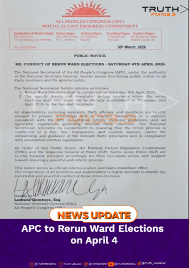 APC to Rerun Ward Elections on April 4