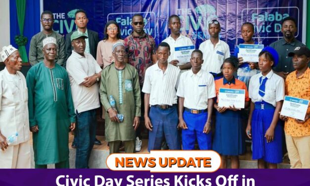 Civic Day Series Kicks Off in Falaba District