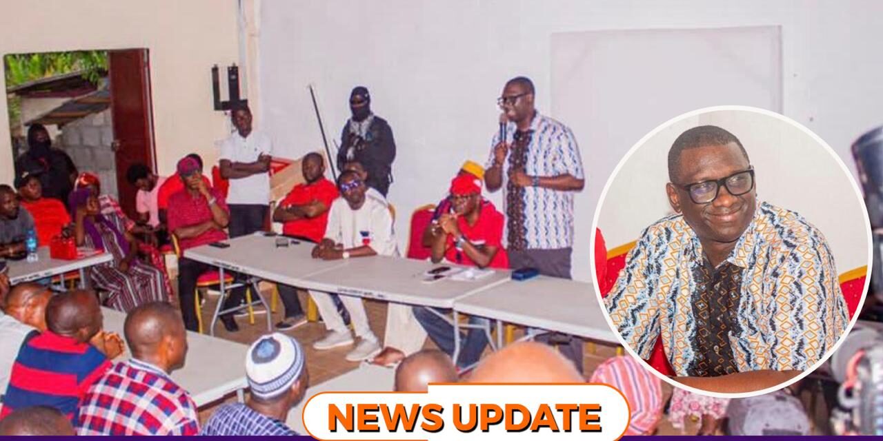 Dr. Ibrahim Bangura Rallies APC Supporters in Kailahun, Urges Unity and Discipline