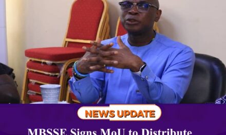 MBSSE Signs MoU to Distribute 27,369 Bags of Rice to School Feeding Partners