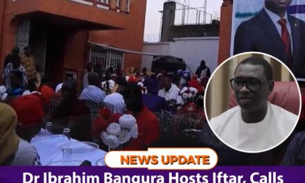 Dr. Ibrahim Bangura Hosts Iftar, Calls for Unity Across Sierra Leone