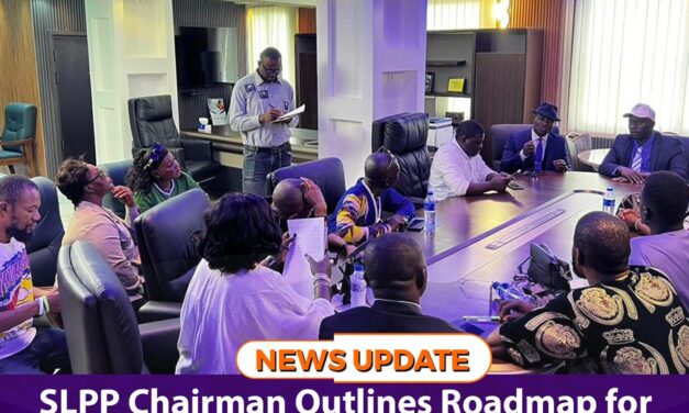 SLPP Chairman Outlines Roadmap for Restoring Functional Governance at FCC
