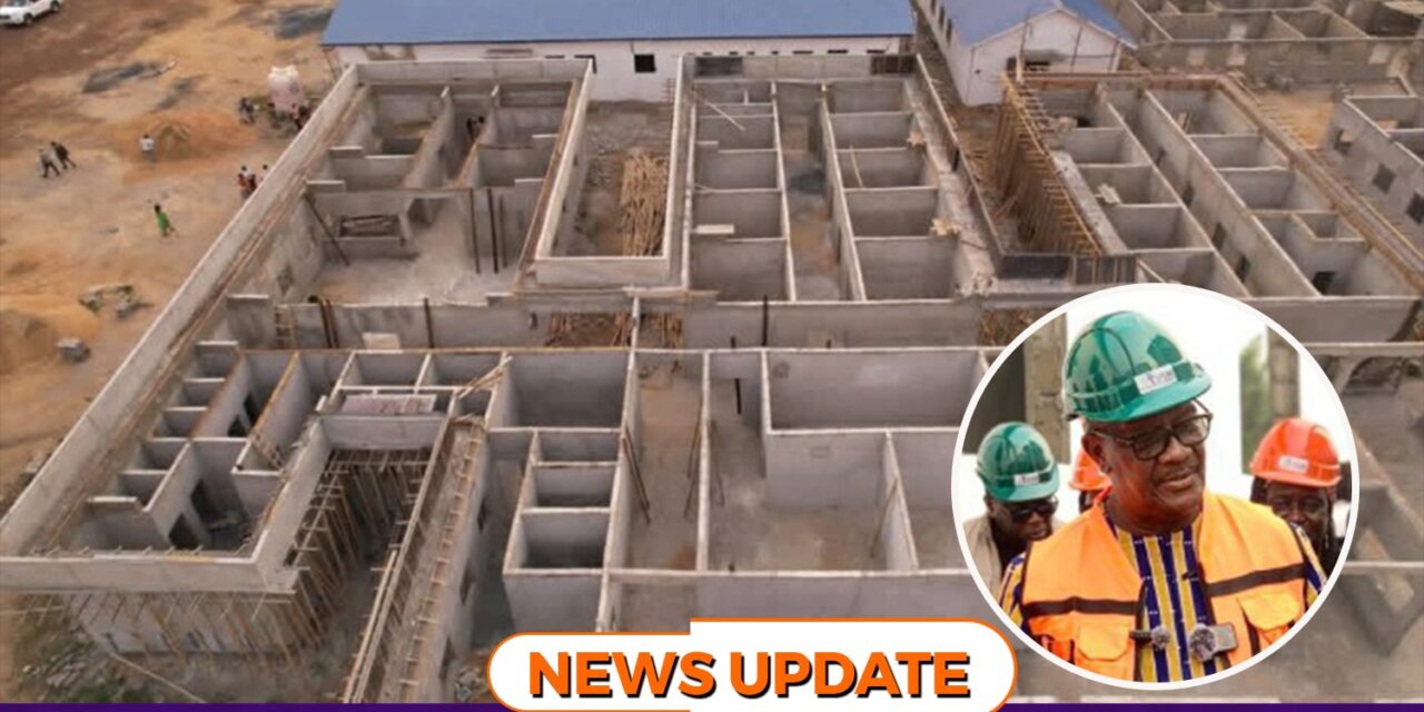 100-Bed Hospital in Moyamba Nears Completion