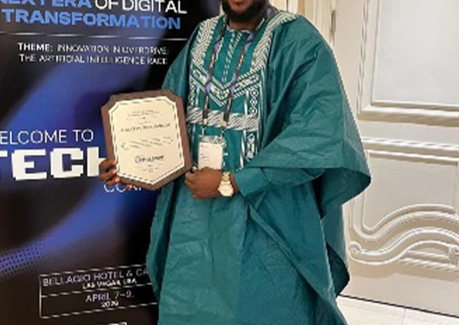 Sierra Leonean AI Expert Albert Sankoh Honoured at Global Tech Conference