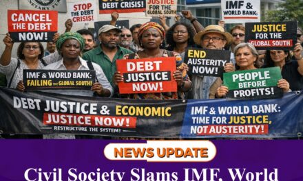 Civil Society Slams IMF, World Bank Over Debt Crisis, Calls for Structural Reform