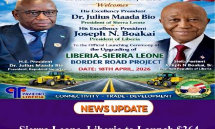 Sierra Leone, Liberia to Launch $364 Million Cross-Border Road Project