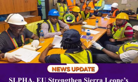 SLPHA, EU Strengthen Sierra Leone’s Fight Against Maritime Crime