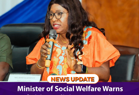 Minister of Social Welfare Warns of Rising Religious Extremism