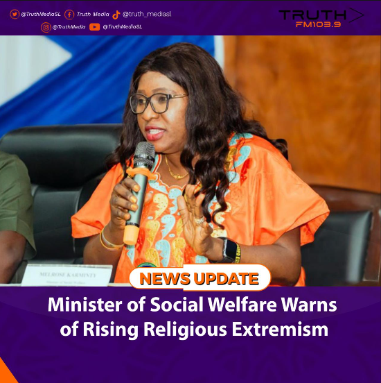 Minister of Social Welfare Warns of Rising Religious Extremism
