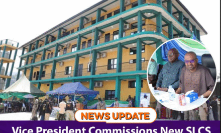 Vice President Commissions New SLCS Headquarters, Calls for Discipline and Development