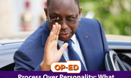 Process Over Personality: What the Sall Nomination Reveals About AU Governance