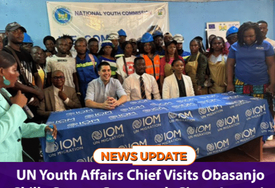 UN Youth Affairs Chief Visits Obasanjo Skills Centre, Commends Sierra Leone’s Drive for Youth Empowerment