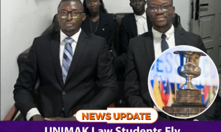 UNIMAK Law Students Fly Sierra Leone’s Flag at Jessup Moot Court